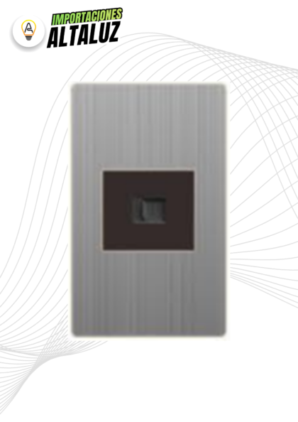 TOMA PARA TELEFONO ACERO