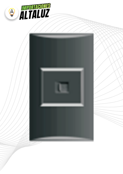 TOMA PARA TELEFONO NEGRO