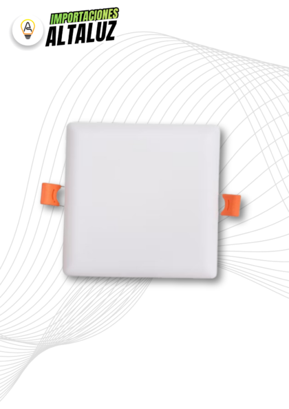 PANEL DE LUZ CUADRADO EMPOTRABLE