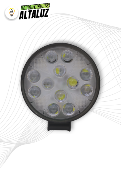 FARO LED REDONDO TIPO DIAMANTE