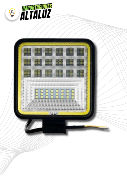 FARO LED CUADRADO CAMPO DE VISIÓN