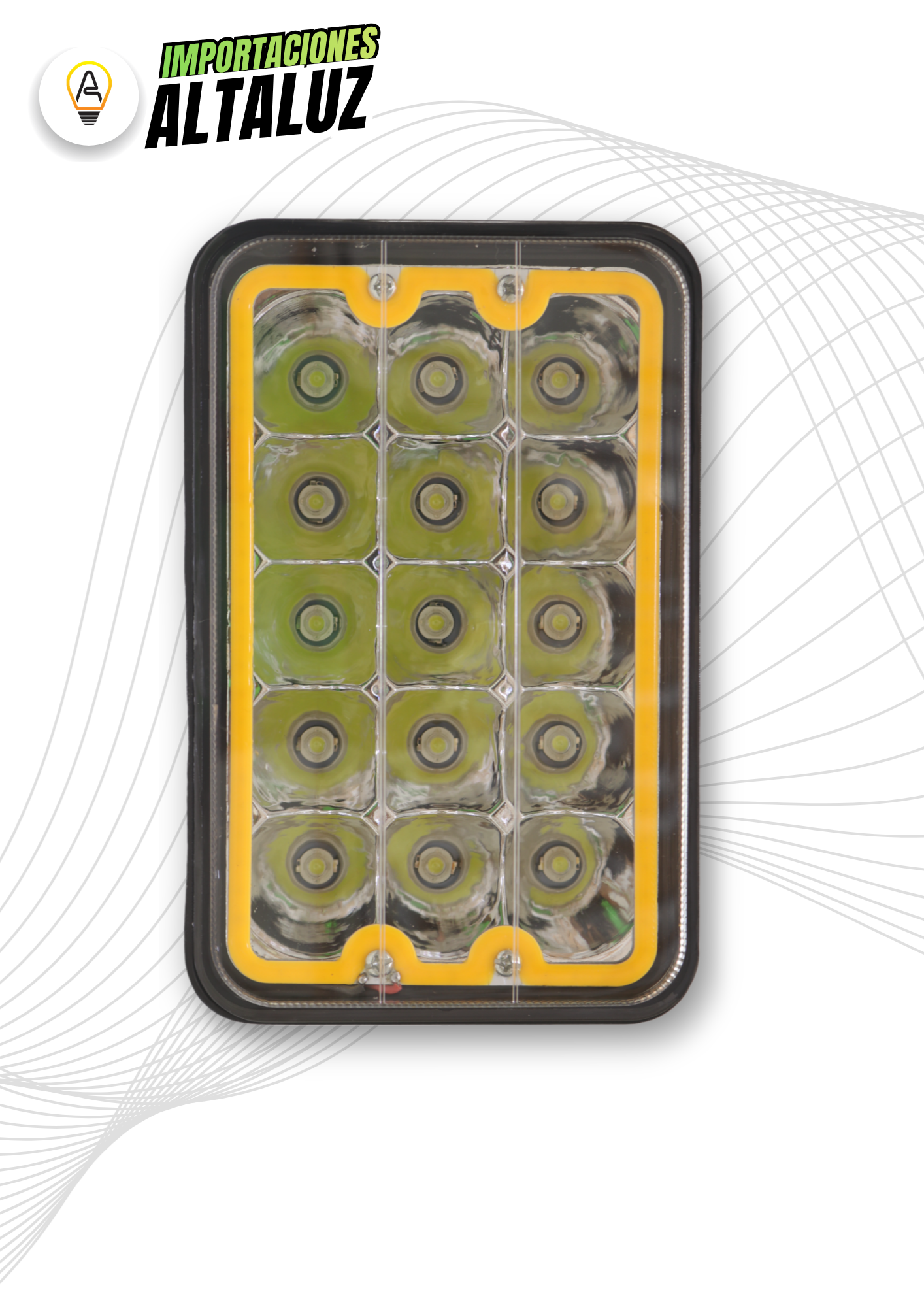 FARO LED CUADRADO